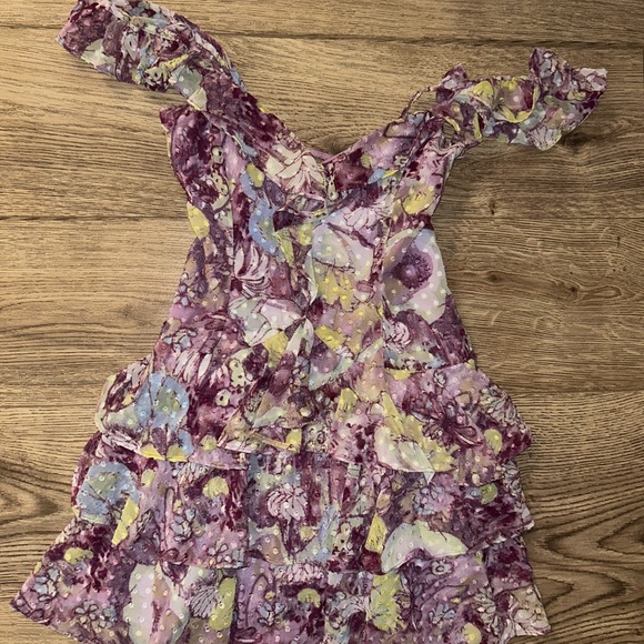 Floral Ruffle Dress - Picture 3 of 5